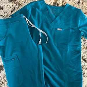 *FIGS SET* Yola™ Skinny Scrub Pants [XS] & Catarina™ One-Pocket Scrub Top [XS]